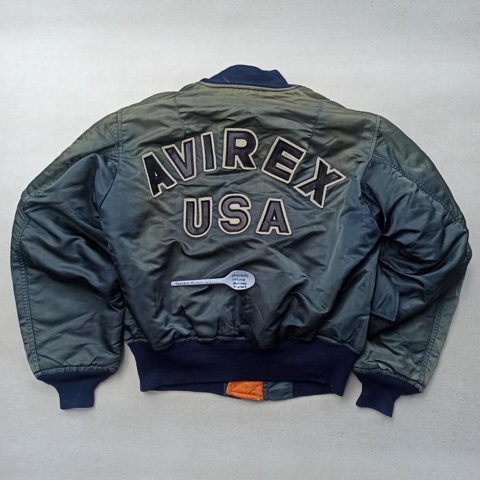 AVIREX vintage  bomber jacket MA-1 size fit L