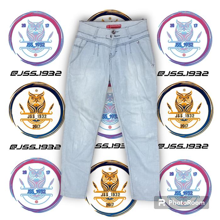 Celana GUESS JEANS ORIGINAL Second Murah Retro Vintage Rare Outfit 28