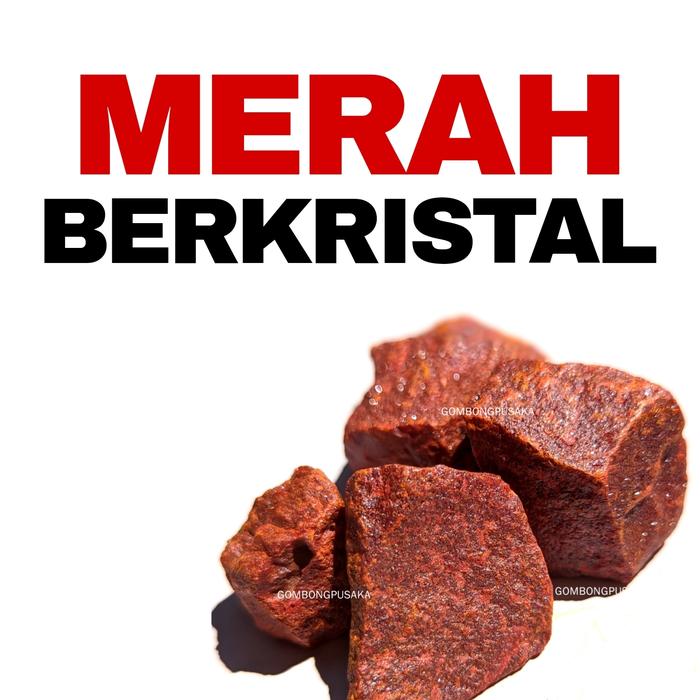Batu Warangan Merah Bata cina 50 grm