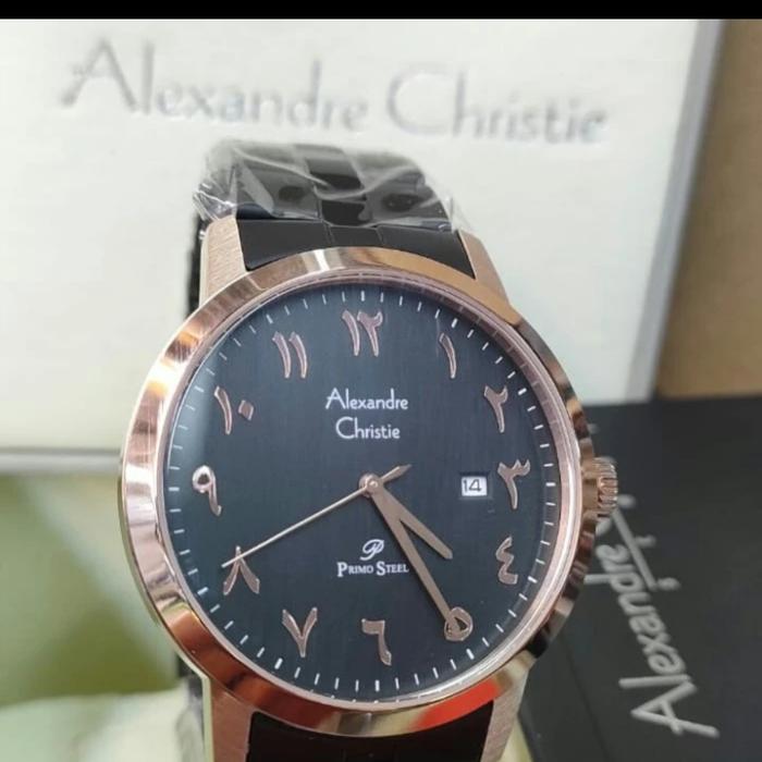 Jam Tangan Analog Pria Alexandre Christie Ac 1024 MD St Steel