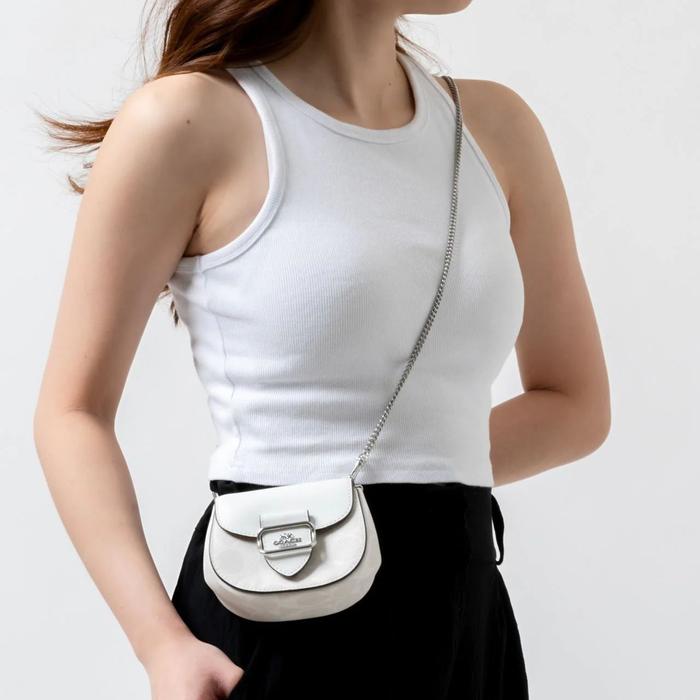 Coach morgan chain card case