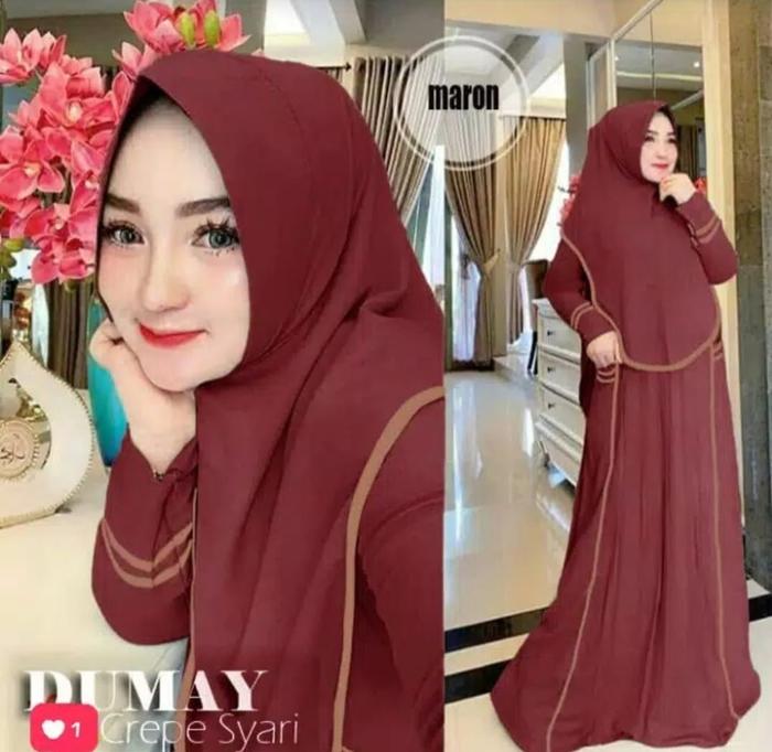 Gamis Syari List Dumay