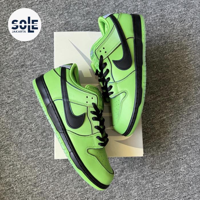 Nike SB Dunk Low Powerpuff Girls Buttercup