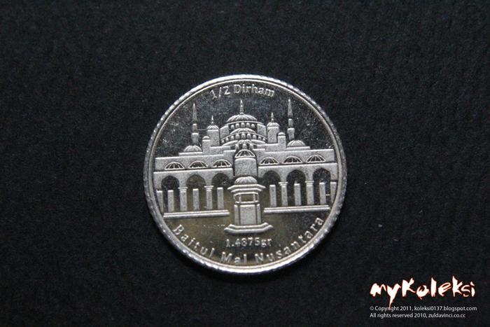 Dirham wakala authorized resmi jaminan amir kesultanan nisfu setengah
