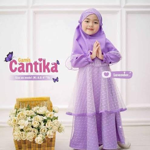 Gamis Set Anak Cantika Princess Queensha