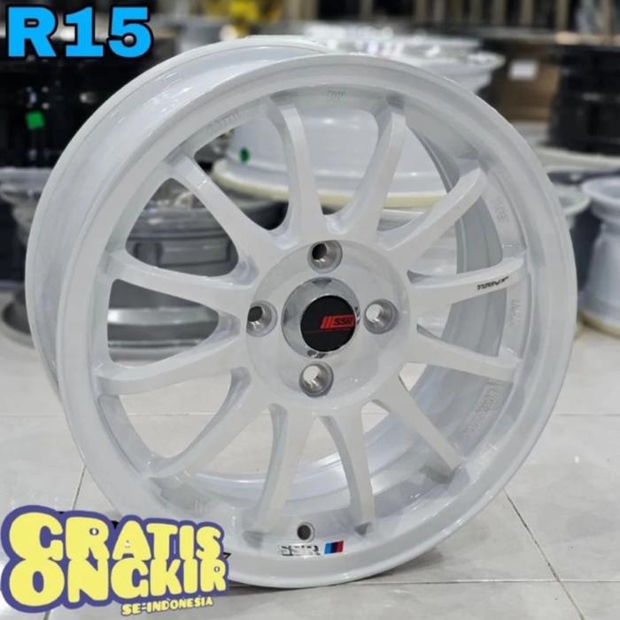 velg racing r15 SSR TYPE F velg ring 15 Brio Jazz Yaris Ayla Sigra Agy