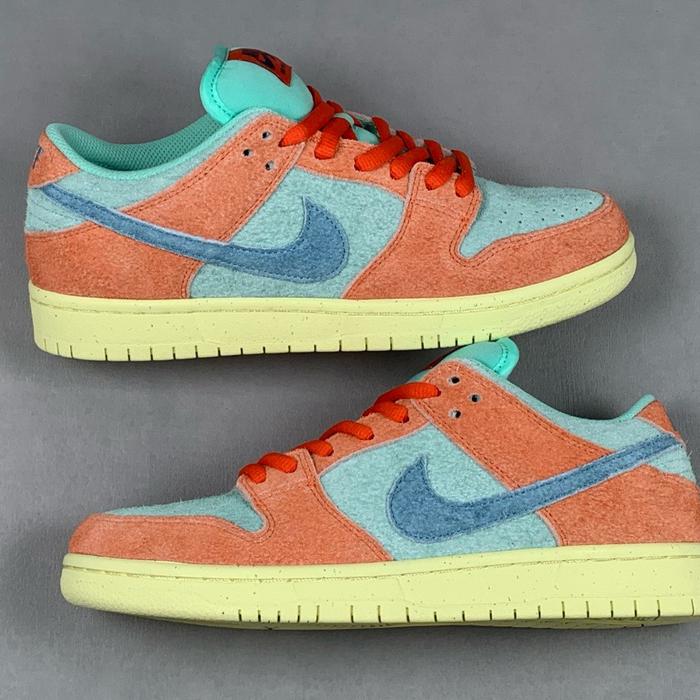 Sb Dunk Low Orange Aqua