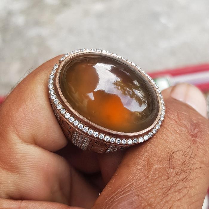 BATU AKIK IDOCRASE SOLAR KOPI ACEH JUMBO