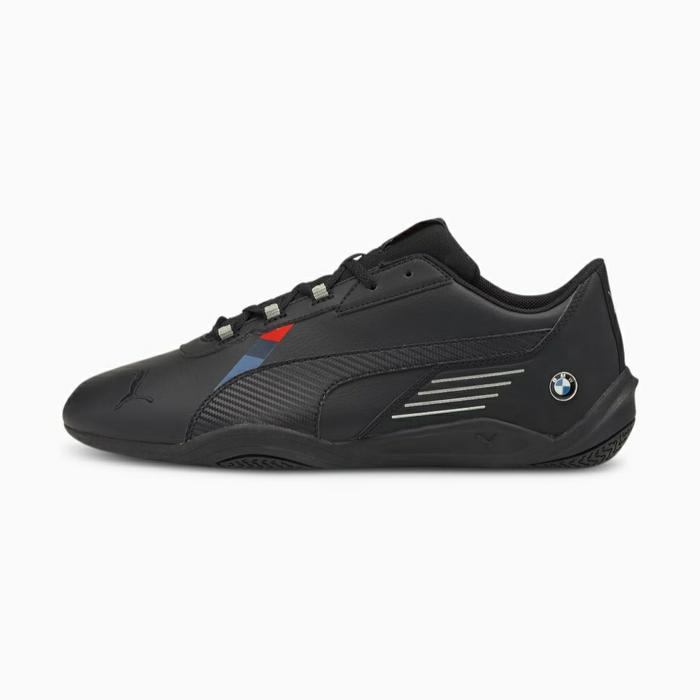 sepatu pria puma BMW MMS R-Cat machina black 306875 01 original