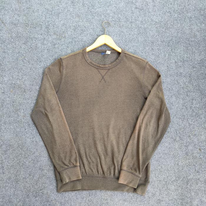 DIVIDED H&M BASIC CREWNECK SWEATSHIRT SECOND PRIA WANITA