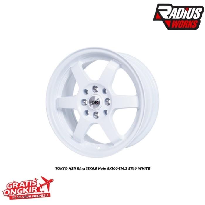 Velg Racing HSR Ring 15 Tokyo Lebar 6,5 Jazz Yaris Vios Ignis March