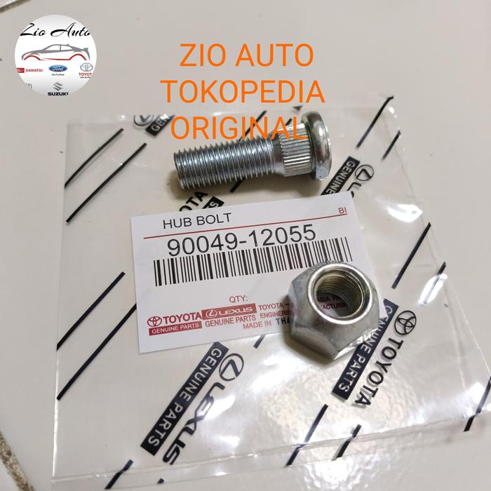Baut roda ( mur + baut ) toyota rush terios original