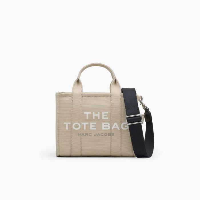 Marc Jacobs The Tote Bag Small Beige Canvas