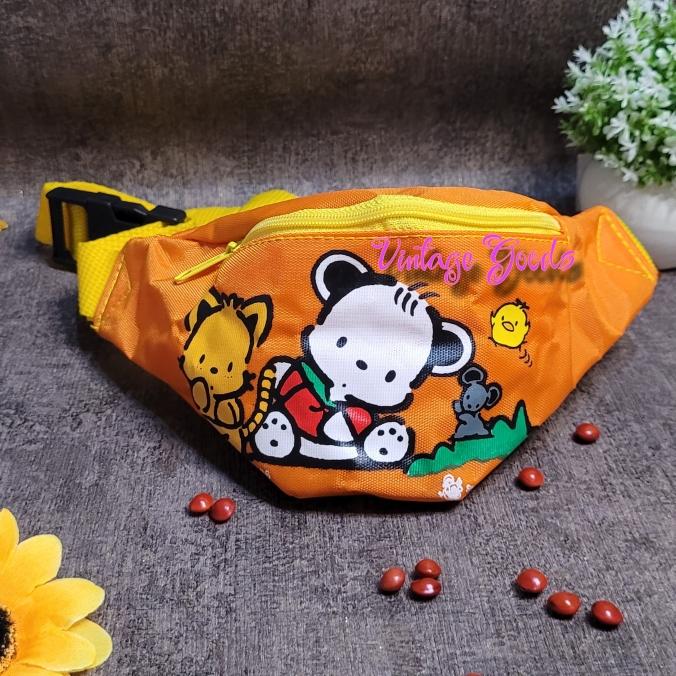 Tas Pinggang Waist Bag Ponyko Orange