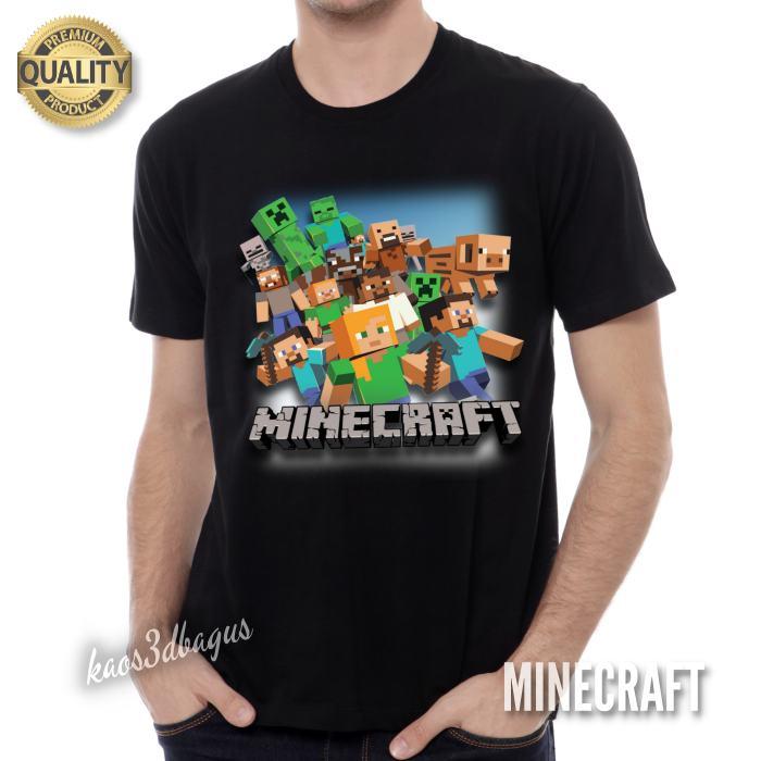 Kaos MINECRAFT | Kaos GAME | Kaos Anak Minecraft