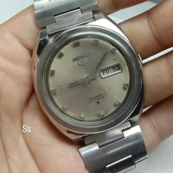 seiko 5 automatic/seiko 6319/seiko sporty bekas original.