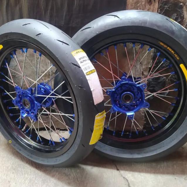 BANSET SUPERMOTO YZ BAN DUNLOP SPORTMAX ALPHA JAPAN