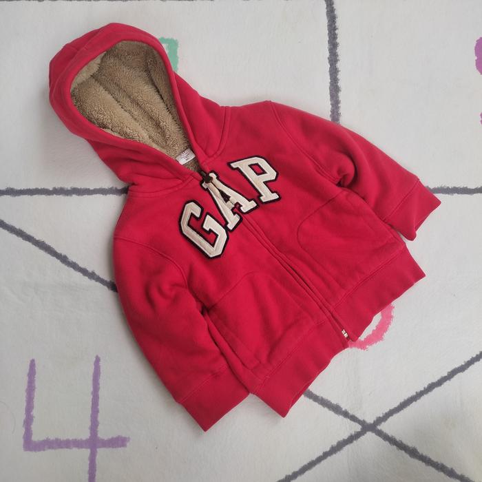 jacket hoodie anak gap sherpa super hangat dan kece
