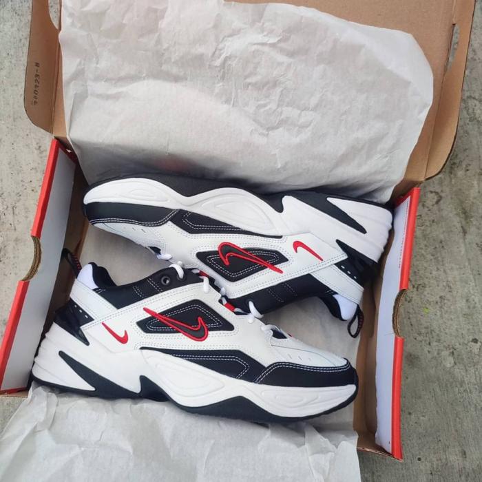 DISKON GEDE NIKE M2K TEKNO WHITE BLACK ORIGINAL RESMI STORE