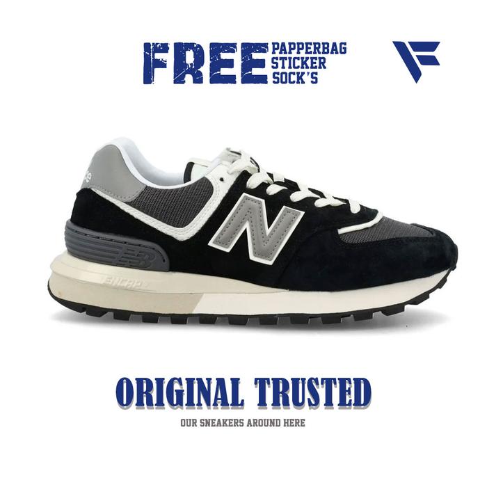 New Balance 574 Legacy Black White Original