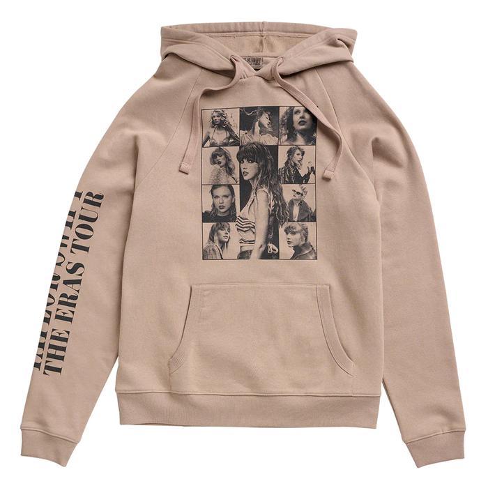 The Eras Tour Taupe Hoodie Taylor Swift Webstore Merch