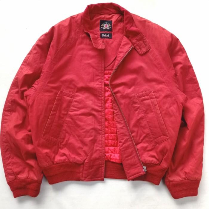vintage 80s ixi:z japan casual harrington bomber jaket baracuta cdg