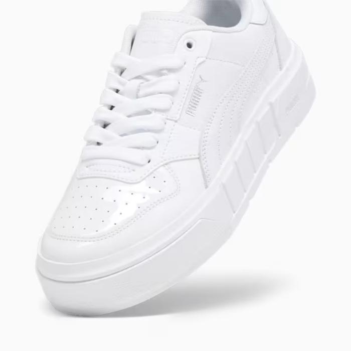 SEPATU SNEAKERS PUMA WOMENS PUMA CALI COURT PATENT WNS PUMA WHITE