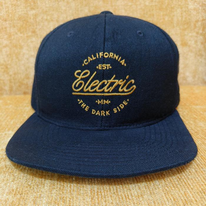 Topi Snapback Electric not RVCA Volcom DC New Era