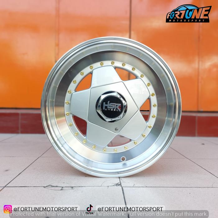 VELG MOBIL CELONG BELANG RING 15 MODEL AACHEN LEBAR 7,5/8,5 LUBANG 4