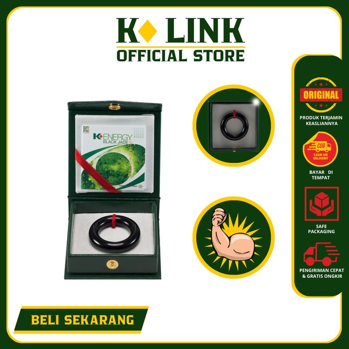 BLACK JADE ORIGINAL K LINK RING PRIA KLINK | K LINK OFFICIAL - L