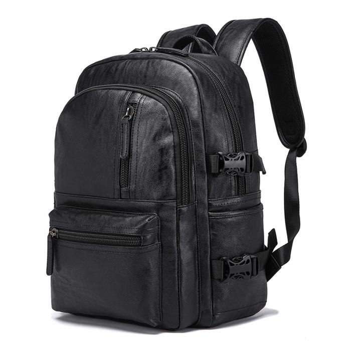 Tas Ransel Kulit PVC Sintetis Premium Original Luminox