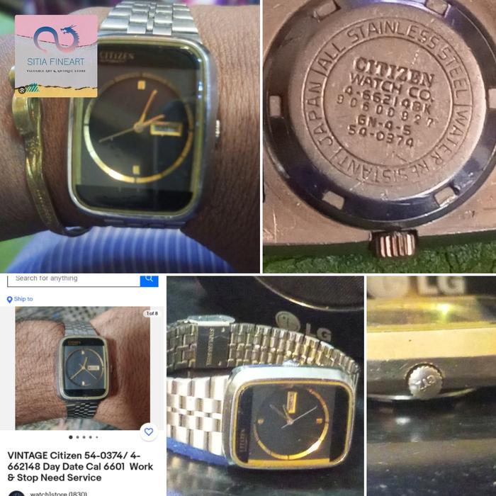 Jam Tangan Original Citizen otomatis GN-4-S 54-0374 AUTOMATIC RARE