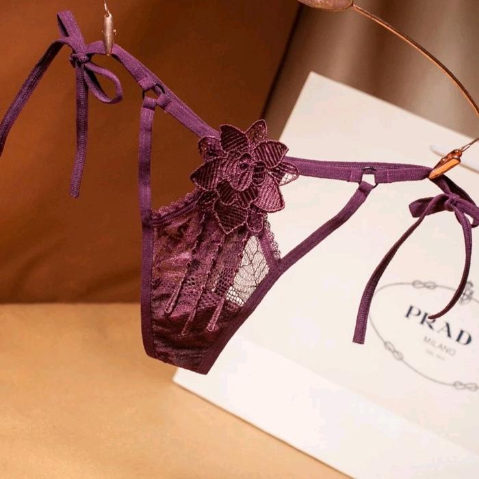 Celana Dalam Wanita Gstring Tali Satu Transpaean PREMIUM IMPORT