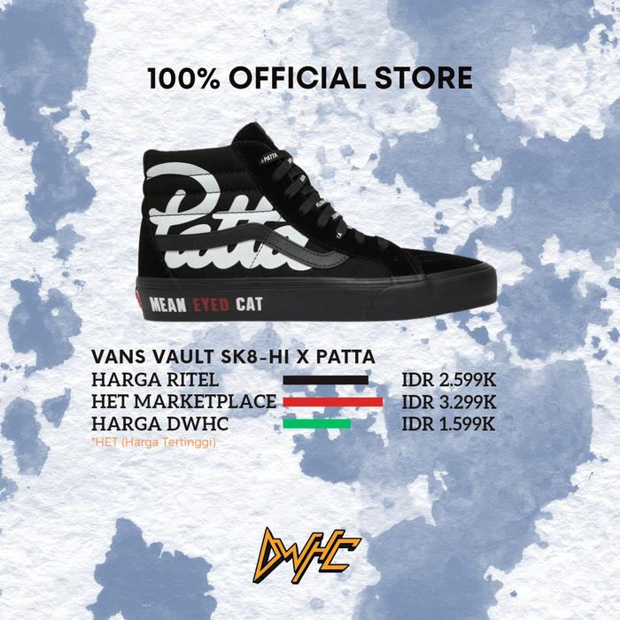 Vans Vault SK8-Hi OG Lx X Patta