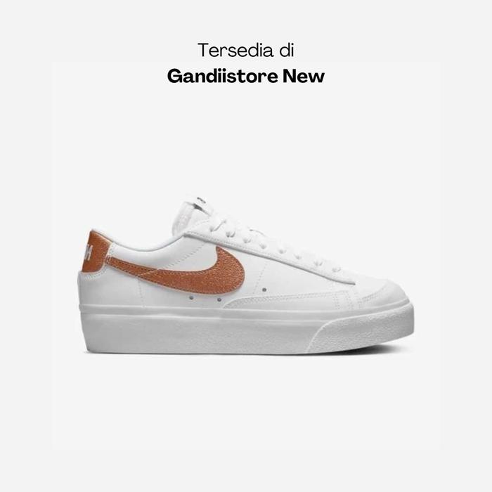 Sepatu Sneakers Wanita Nike Blazzer Low Platform Ess DQ7571 100 White