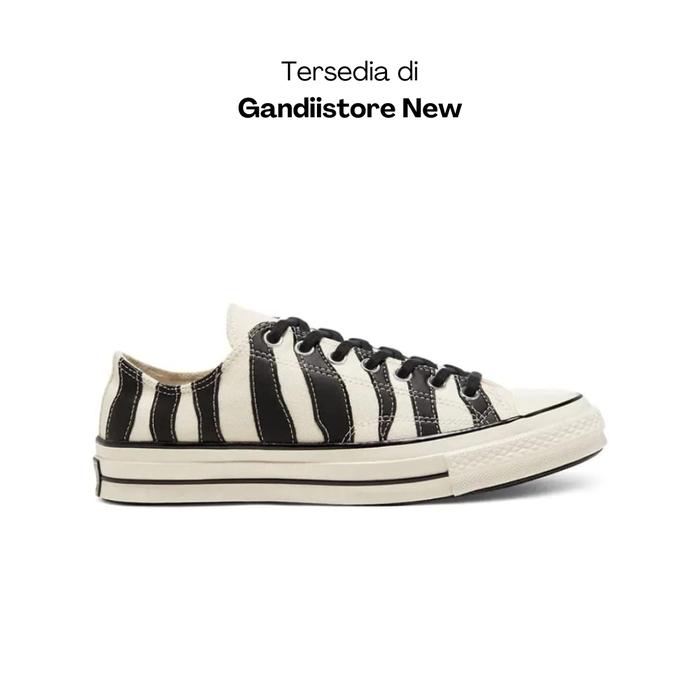 Sepatu Sneakers Pria Converse Chuck 70 Ox Hacked Archive Egret 168906C