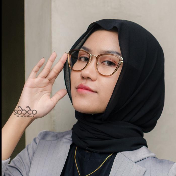 Frame Kacamata Cat Eye Tangkai Pegas - NATTAYA 04