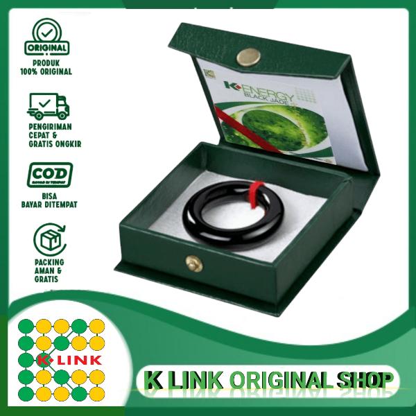 K ENERGY BLACK JADE K LINK ORIGINAL BLACKJADE RING PRIA - XXL