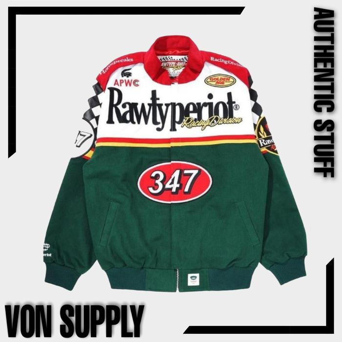 RawType Riot x UNKL347 Golden Age Nascar Vintage Jaket rawtyperiot-rtr