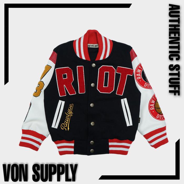 RawType Riot Varsity Champ Kids Jacket rawtyperiot-raw-type-rtr-uss