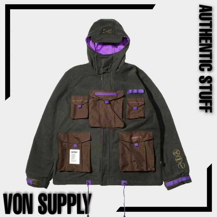 RawType Riot The Malabar Sherpa Hoodie Jacket rawtyperiot-raw-rtr-uss