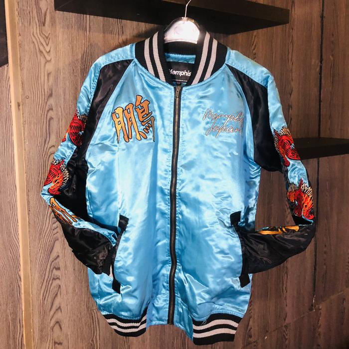 Pre Loved Memphis Origins Sukajan Jacket Phoenix XXL
