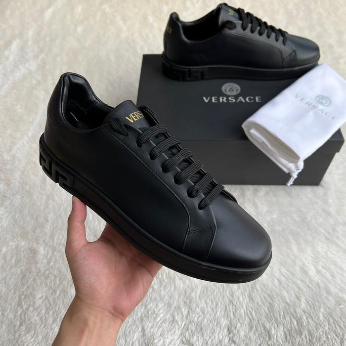 Versace greca sneakers black