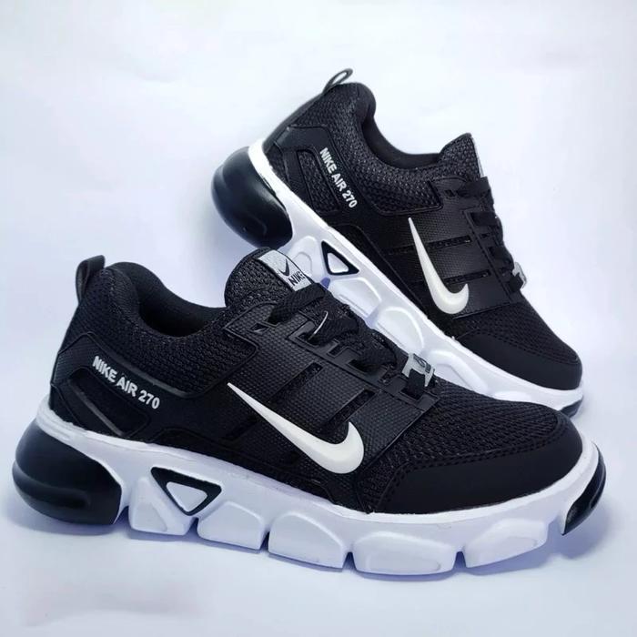 SEPATU PRIA NIKE 270 SEPATU SEKOLAH HITAM PUTIH ANAK LAKI LAKI PEREMPUAN UKURAN 36 SAMPAI 44