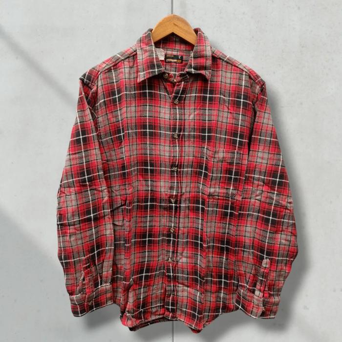 KEMEJA FLANNEL HILL CROP