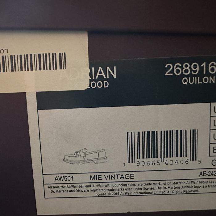 Dr.Martens Adrian Tassel Made In England Oxblood