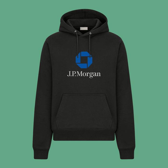 Hoodie Sweater JP MORGAN  Holding Premium fleece sweater clothing