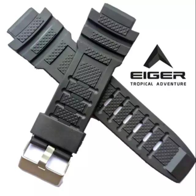 Strap Tali Jam Eiger Mercury YP10515 Rubber Jam Tangan EIGER MERCURY