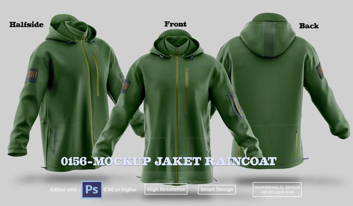 0156-Mockup Jaket Raincoat