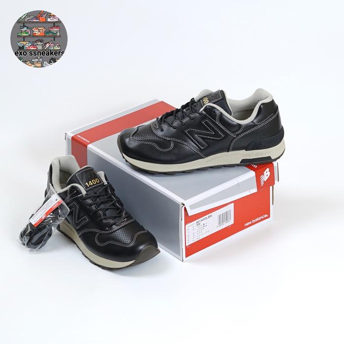 Sepatu New Balance 1400 Leather Black [ BNIB ]
